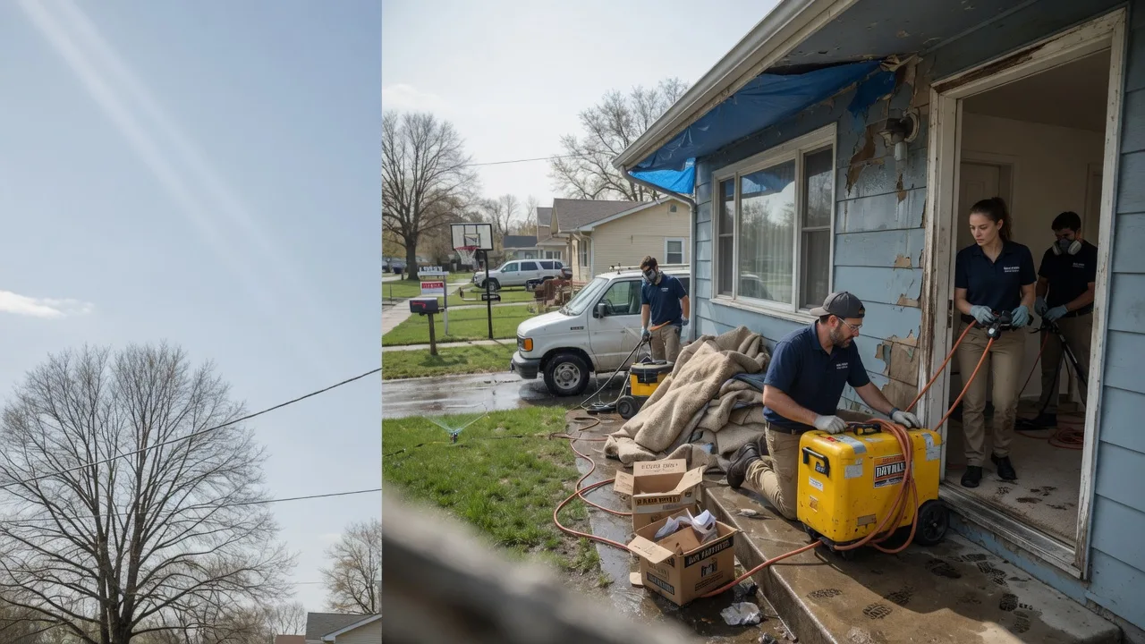 Basement Flood Cleanup in Coltons Point, MD near me